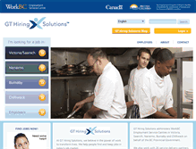 Tablet Screenshot of gthiringsolutions.ca